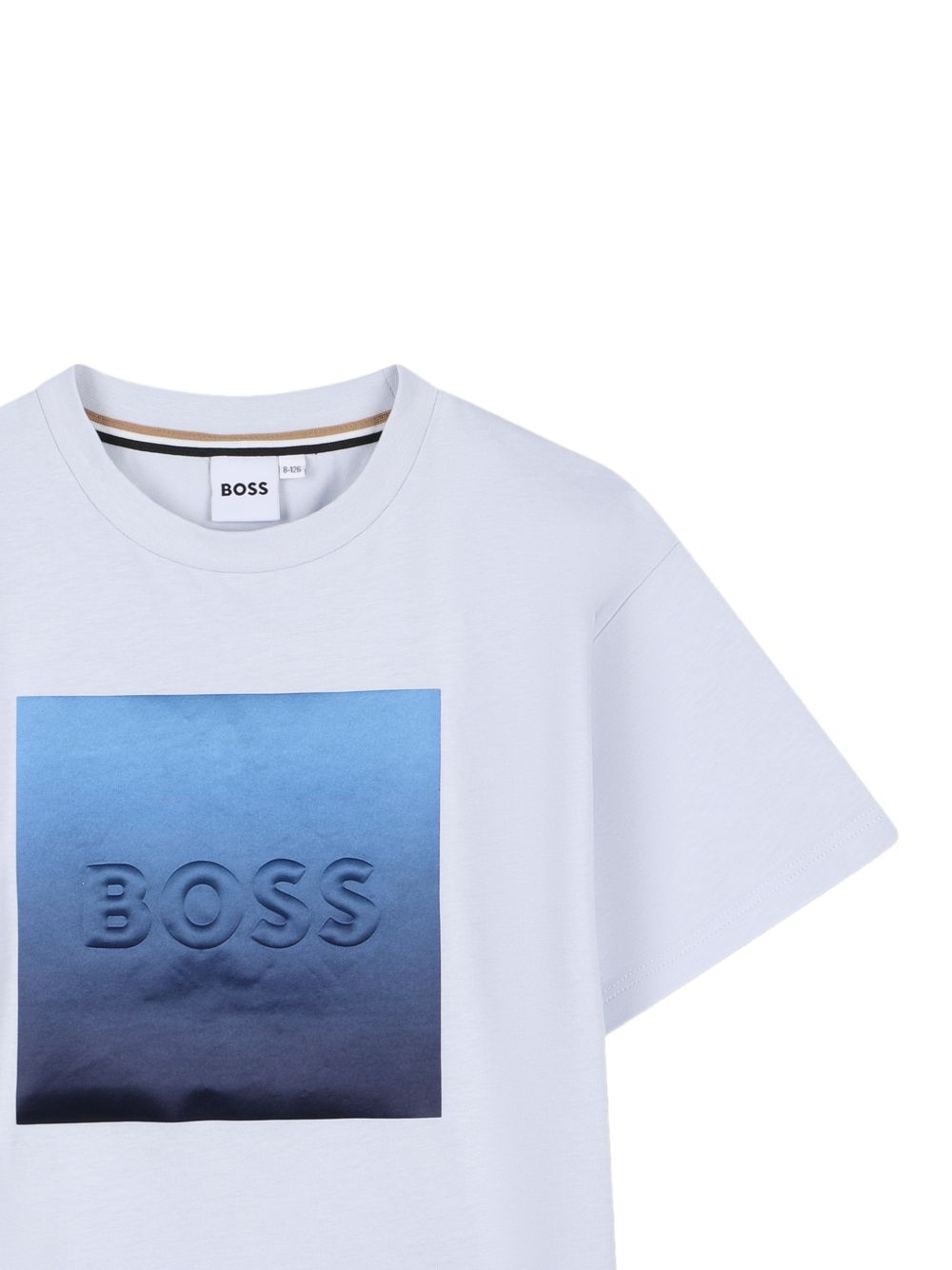 Completo t-shirt e bermuda con logo J53007 78K BOSS KIDSWEAR 