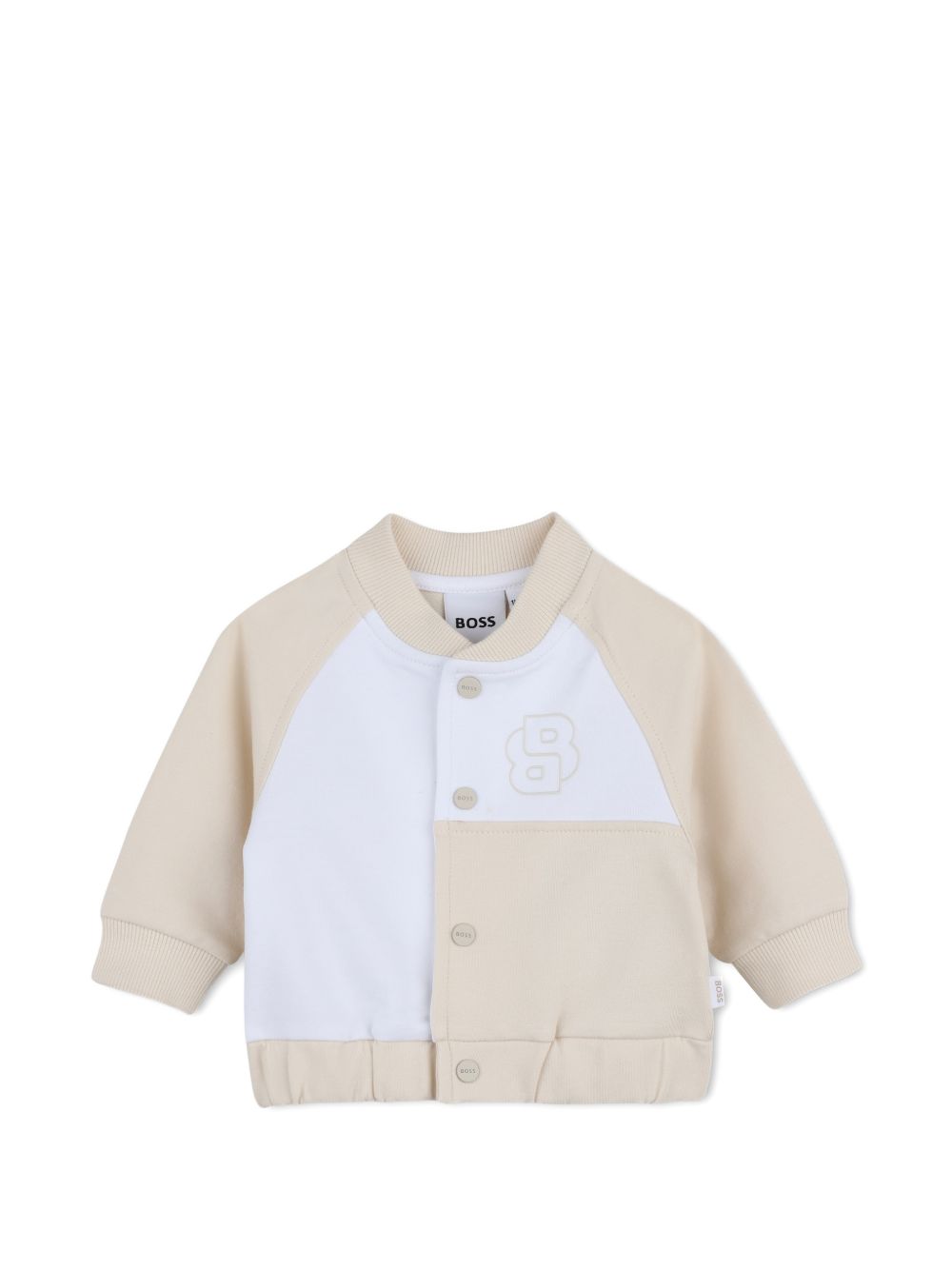 Completo tre pezzi con cardigan e pantaloni J53049 21K BOSS KIDSWEAR 
