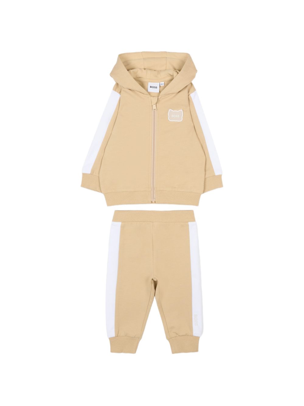 Completo sportivo con felpa con zip J53051 249 BOSS KIDSWEAR 