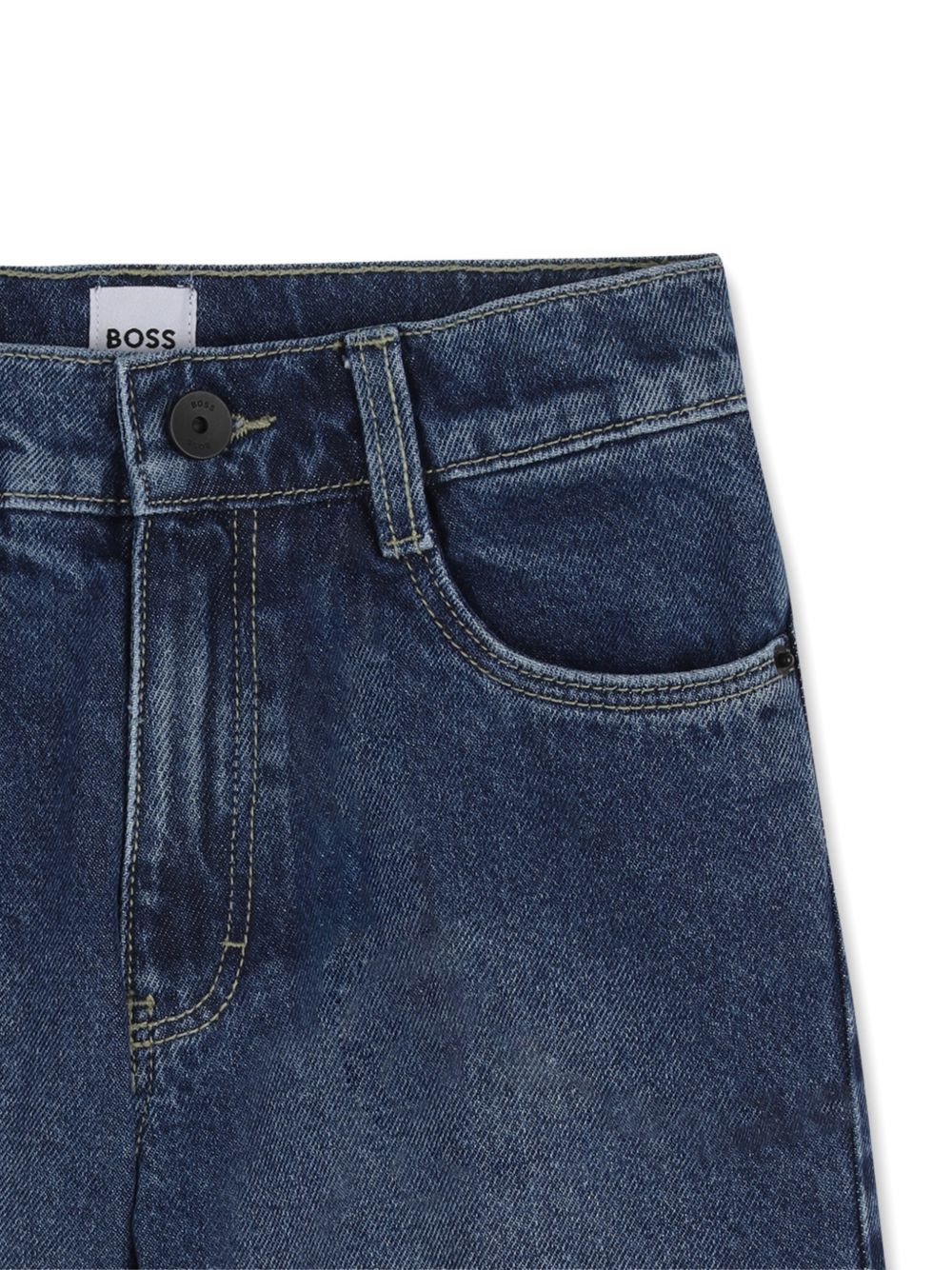 Shorts in denim J53086 Z25 BOSS KIDSWEAR 