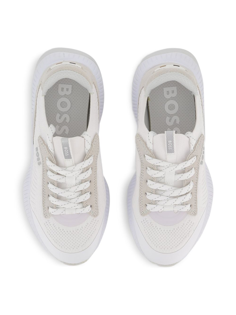Sneakers con suola platform J53173 10P BOSS KIDSWEAR 