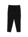 Pantaloni sartoriali in lana con coulisse