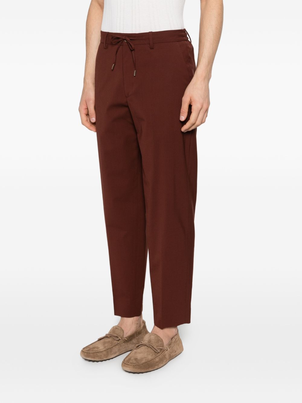 Pantaloni ruggine con coulisse COVENTS300082 00183 BRIGLIA 