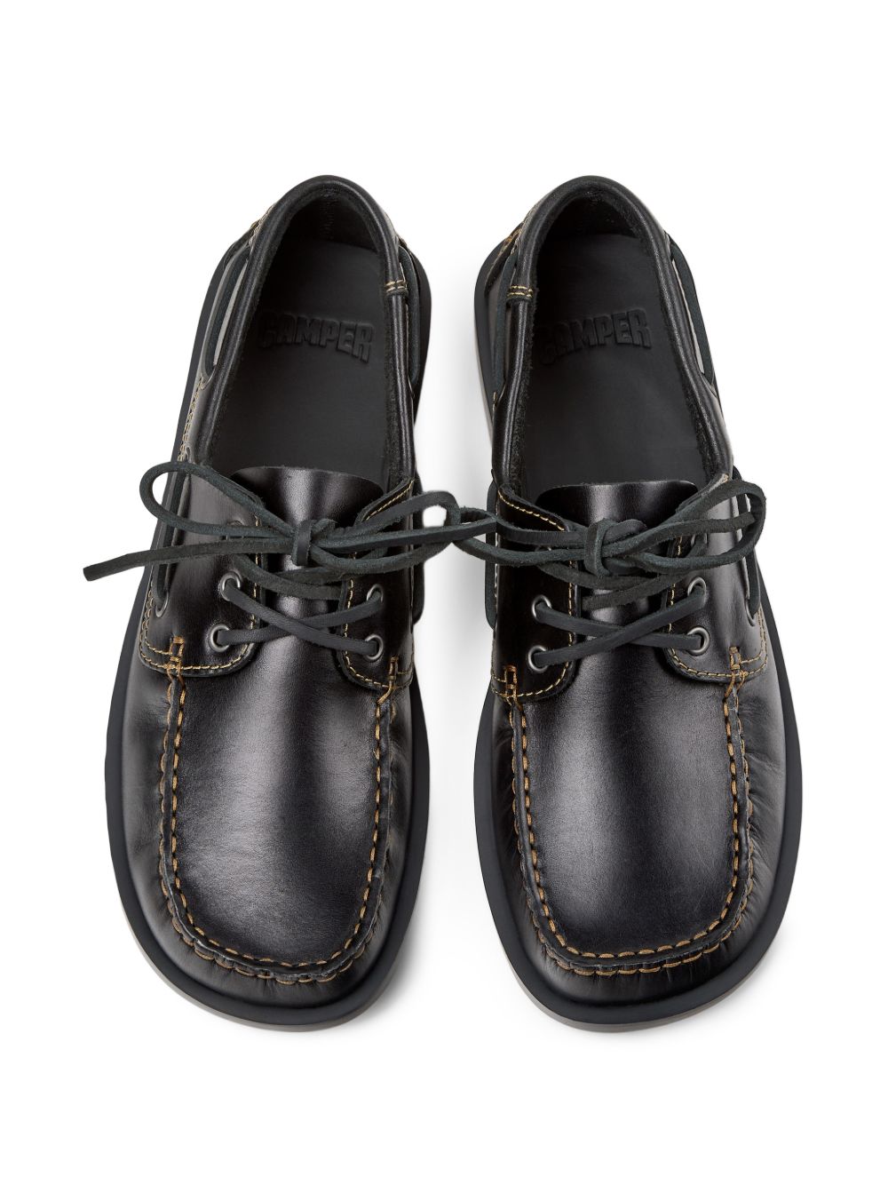 Mocassini in pelle con lacci K101013 004 CAMPER 