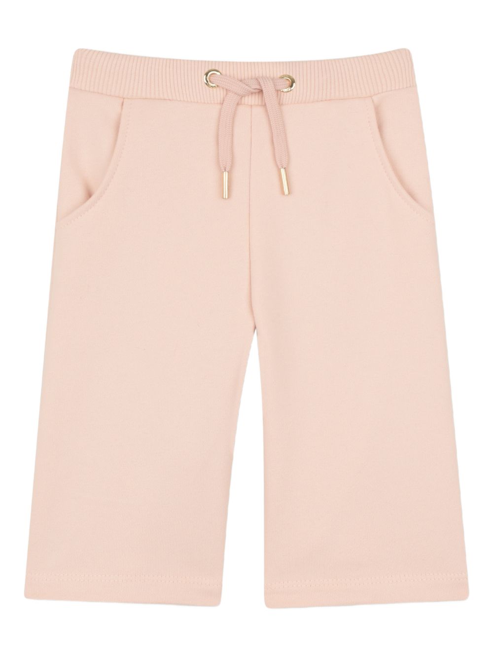 Pantaloni in cotone con cordoncino C20904 46J CHLOE KIDS 