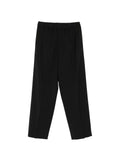 Pantaloni in lana vergine a gamba dritta