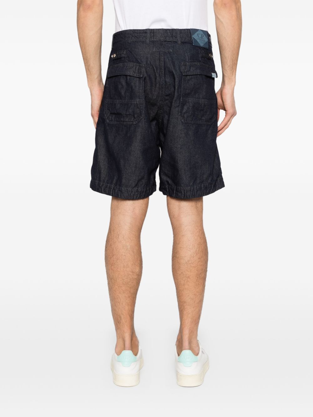Shorts in denim con tasche 20CMBE180A110295W D08 CP COMPANY 