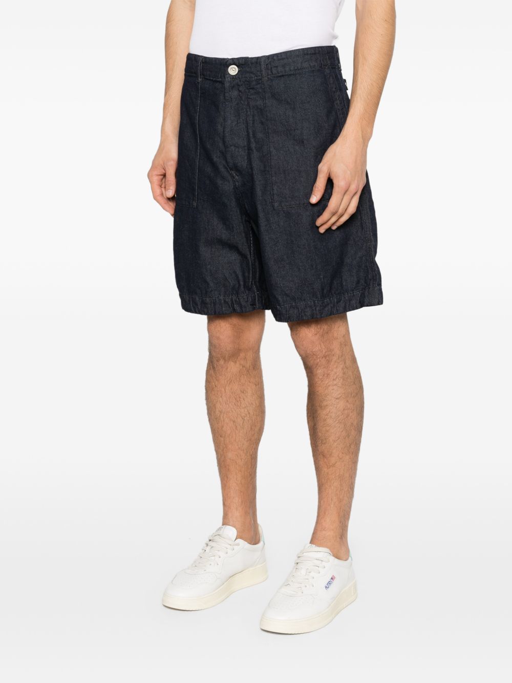 Shorts in denim con tasche 20CMBE180A110295W D08 CP COMPANY 
