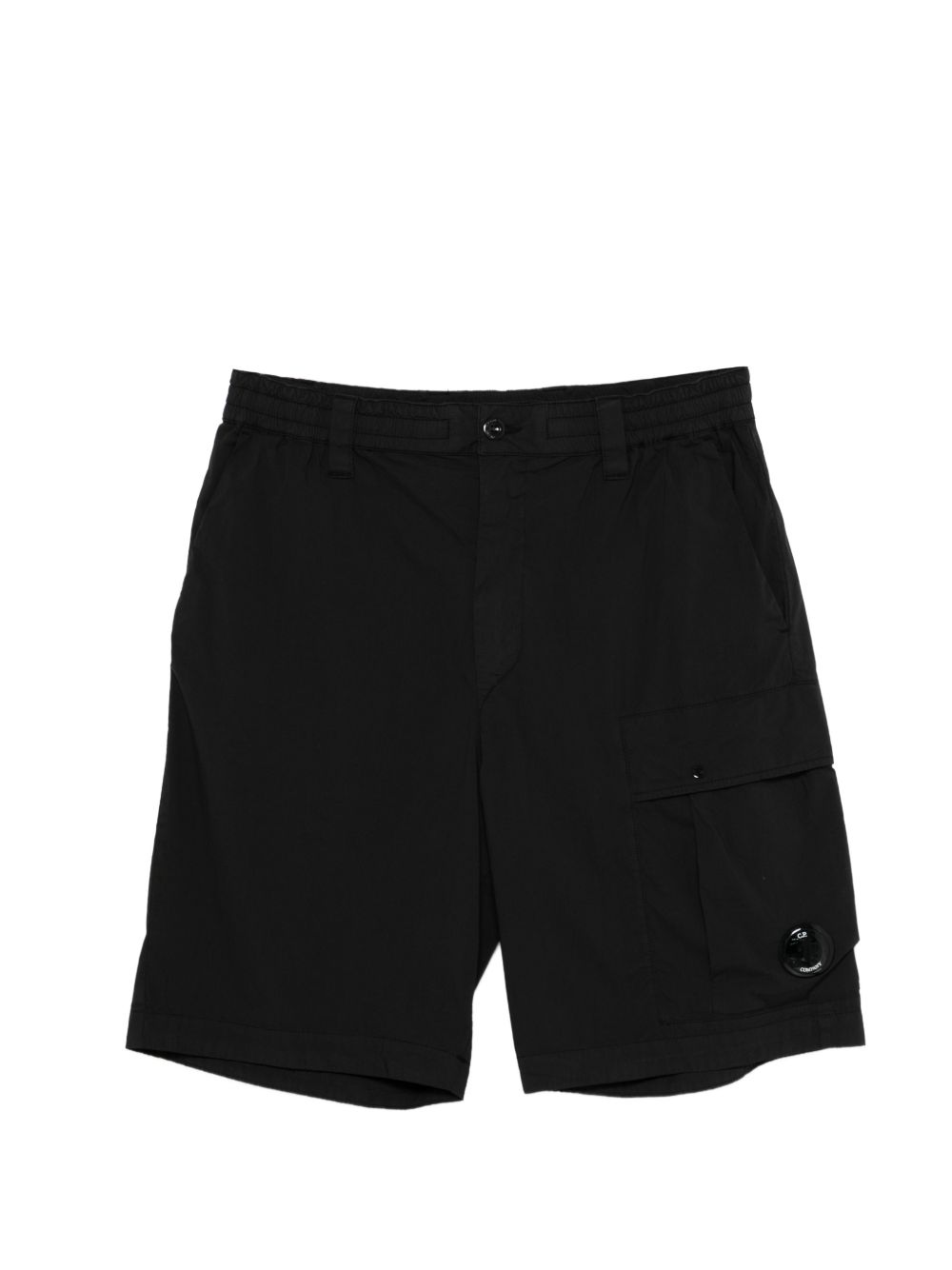 Bermuda cargo in cotone con vita elasticizzata 20CMBE254A006439G 999 CP COMPANY 
