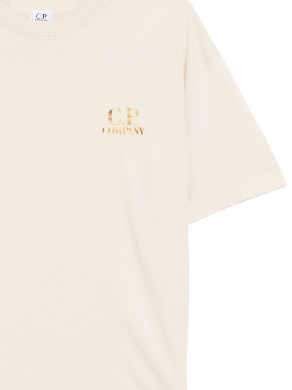 T-shirt in cotone con logo 20CMTS143A110579W 114 CP COMPANY 