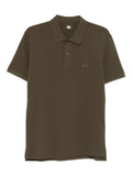 Polo in maglia con colletto a coste