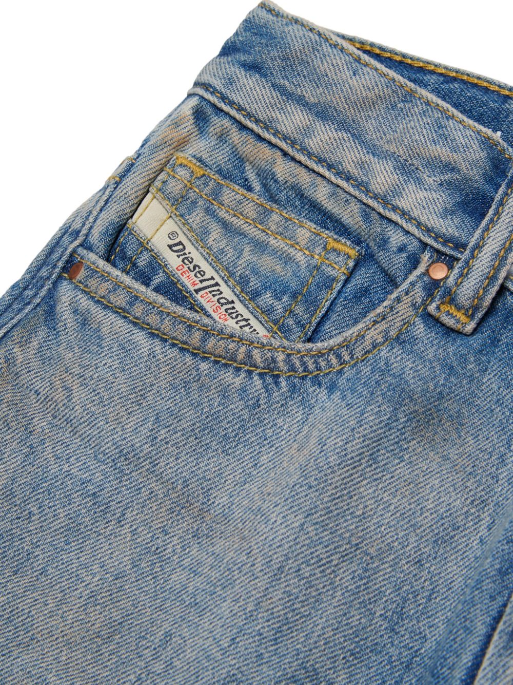 Jeans a gamba larga vita alta J02322KXBS0 K01 DIESEL KIDS 