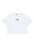 T-shirt in cotone girocollo