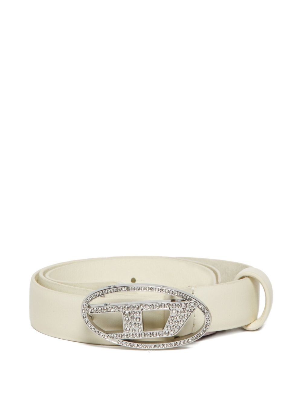 Cintura in pelle con fibbia logo J02524KXBLR K141 DIESEL KIDS 