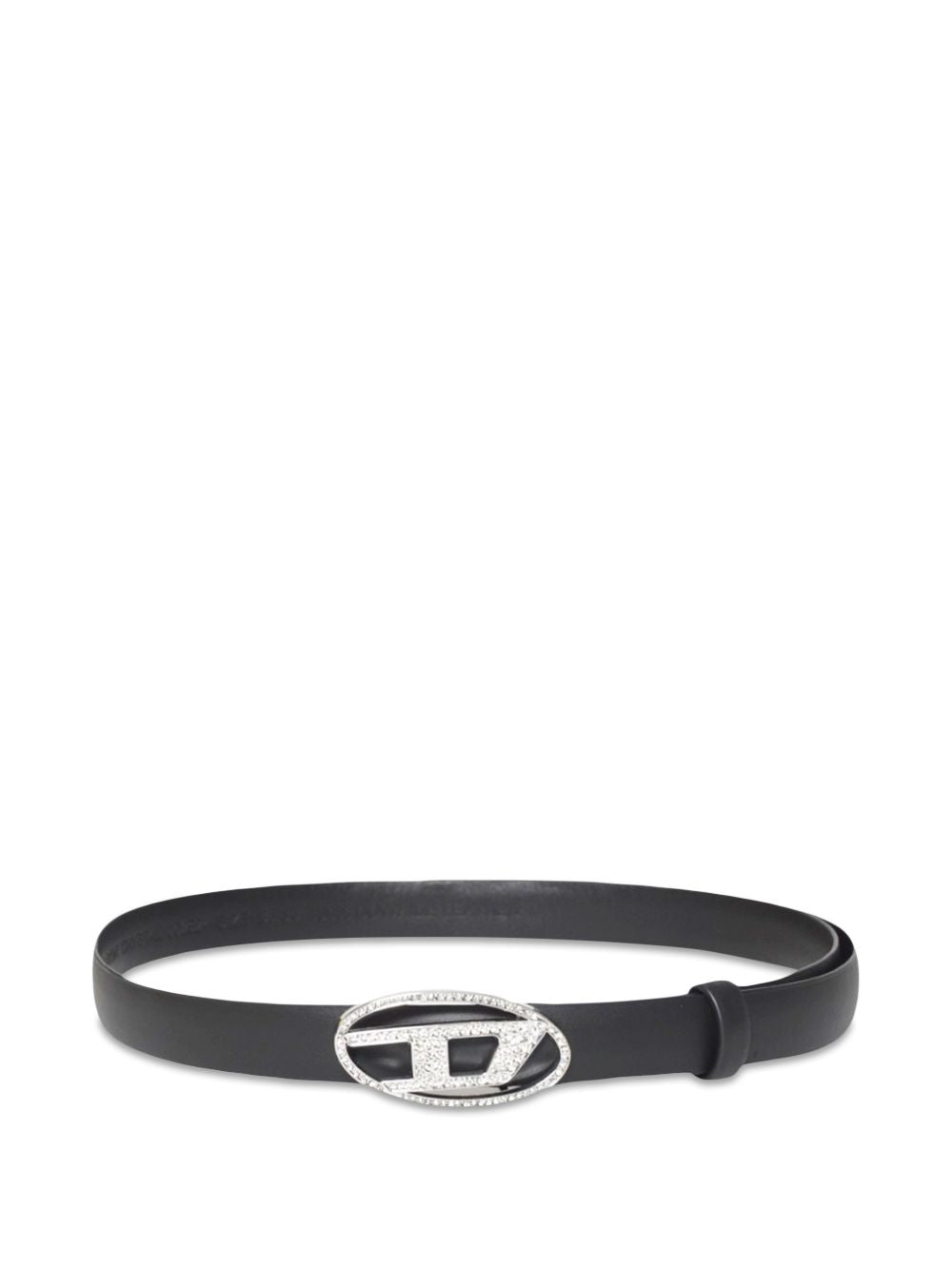 Cintura in pelle con fibbia logo J02524KXBLR K900 DIESEL KIDS 