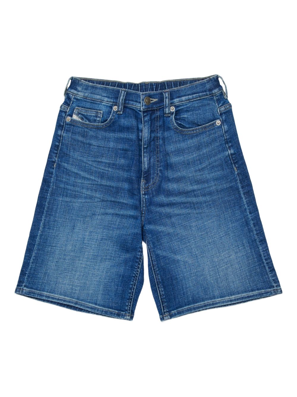 Bermuda in denim con cinque tasche J02548KXBSC K01 DIESEL KIDS 