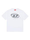 T-shirt in cotone con logo