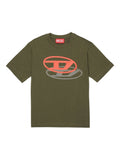 T-shirt in cotone con logo