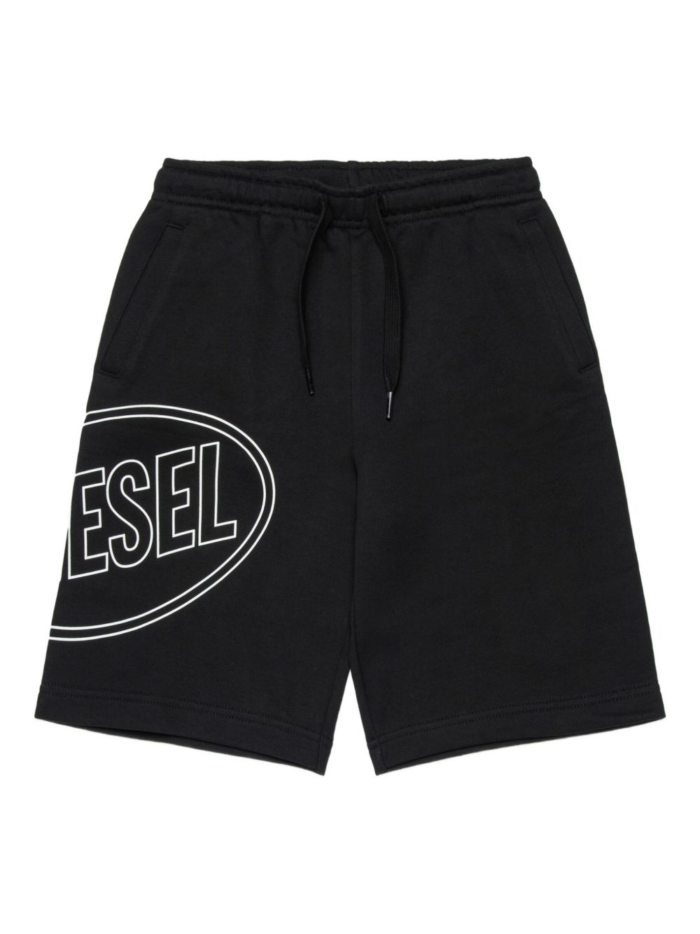 Bermuda in cotone con cordino J026760GEAD K900 DIESEL KIDS 