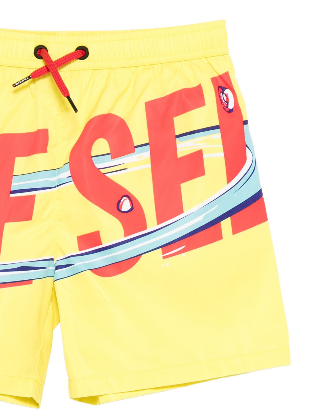 Bermuda con coulisse in poliestere J02712KXBTG K217 DIESEL KIDS 