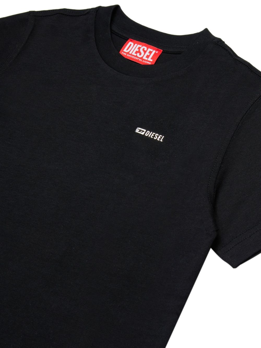 T-shirt in cotone girocollo J027710CATM K900 DIESEL KIDS 