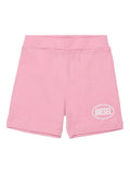 Shorts in cotone con elastico