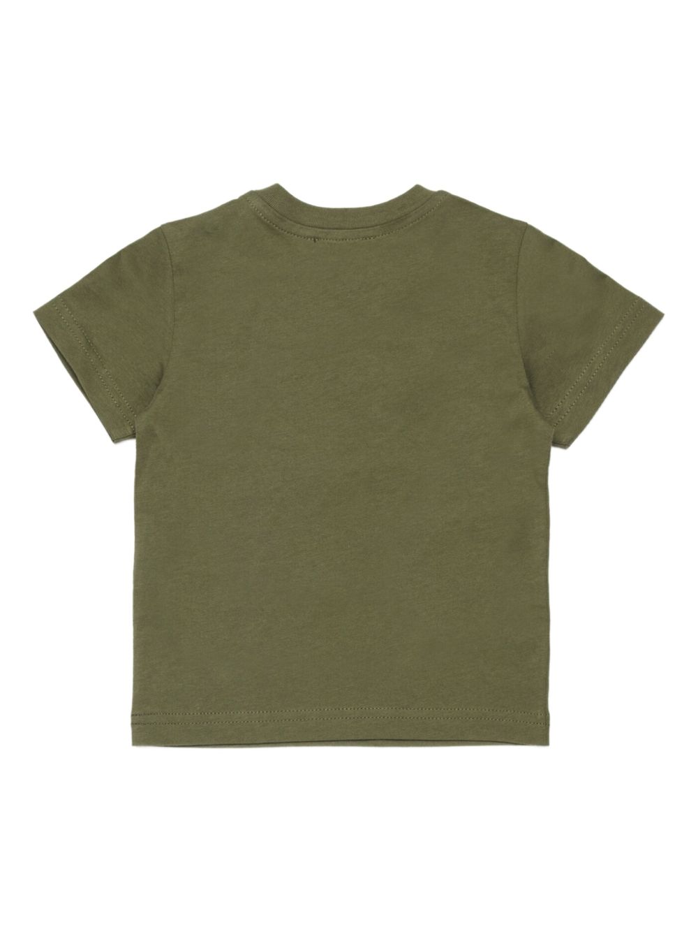 T-shirt con stampa logo verde K007650GRAI K511 DIESEL KIDS 