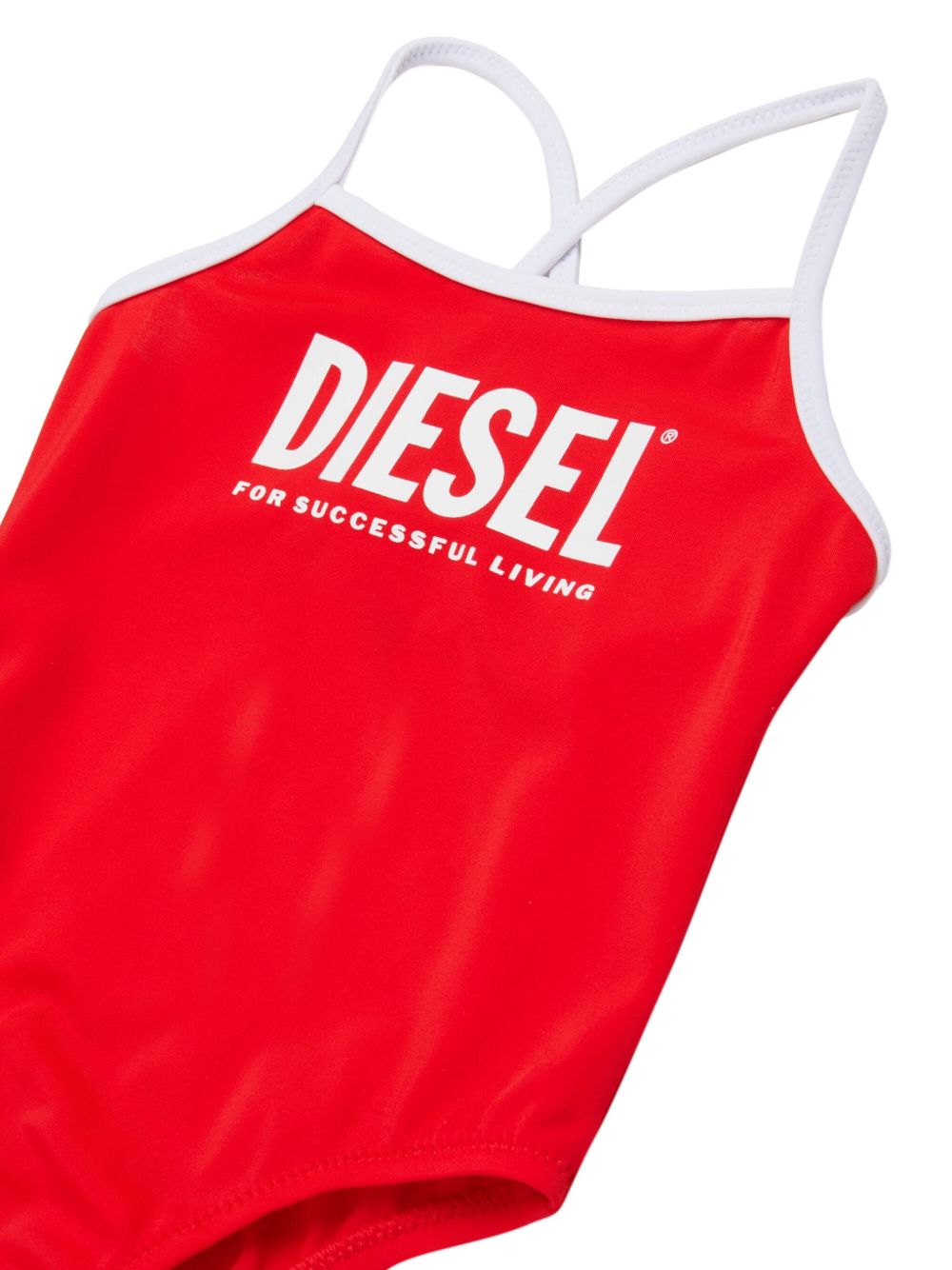 Costume intero con spalline incrociate K00787KYAG8 K405 DIESEL KIDS 