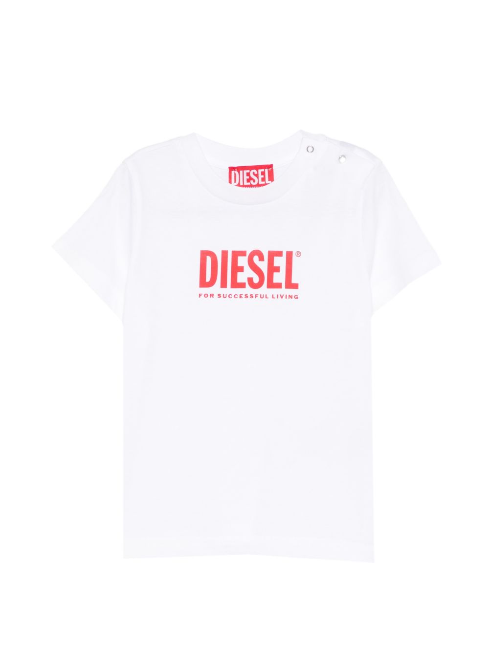 T-shirt in cotone a maniche corte K0081500YI9 K100 DIESEL KIDS 