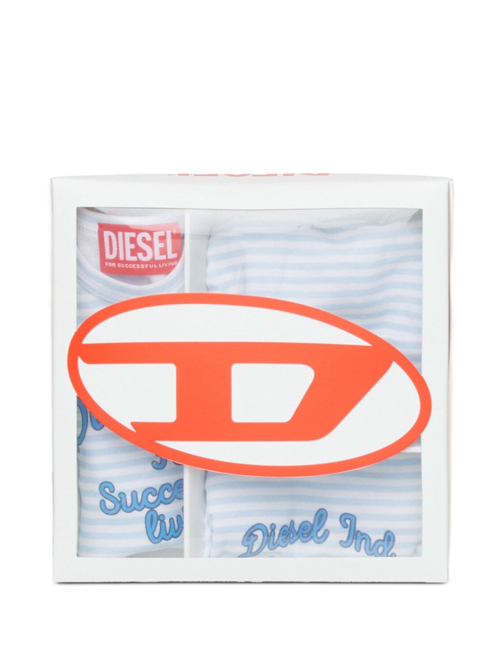 Set tre pezzi a righe con body N00094KYA01 K817A DIESEL KIDS 
