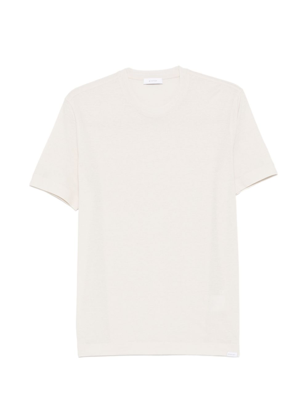 T-shirt in lino girocollo DK17130 PERLA DIKTAT 