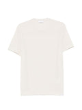 T-shirt in lino girocollo