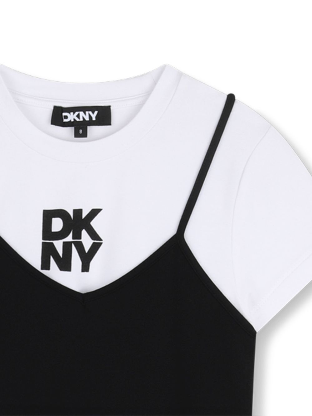 Abito 2-in-1 con t-shirt D62599 09B DKNY KIDS 