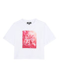 T-shirt in cotone con stampa