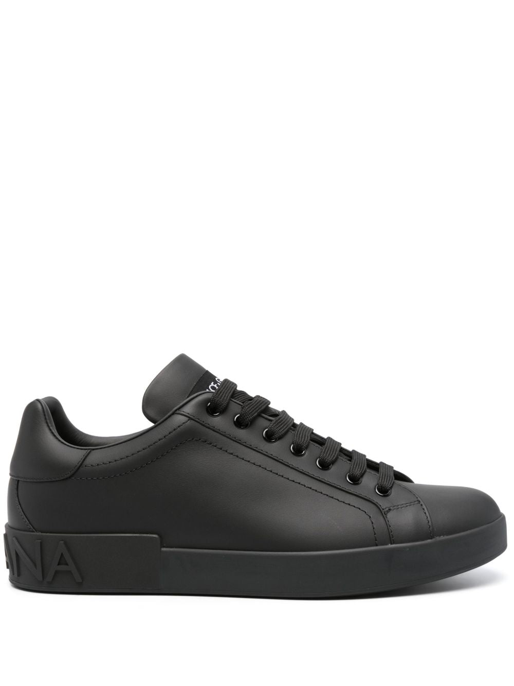 Sneakers in pelle con suola platform CS1772A1065 80999 DOLCE&GABBANA 