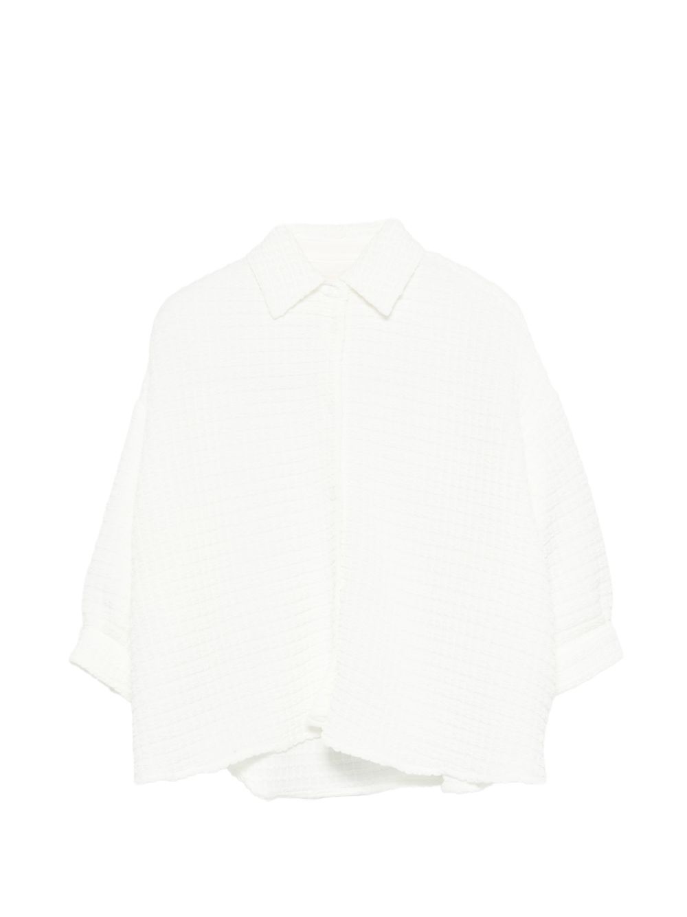 Camicia con colletto classico a maniche lunghe DY5B10U0267 100 DOUDOU KIDS 