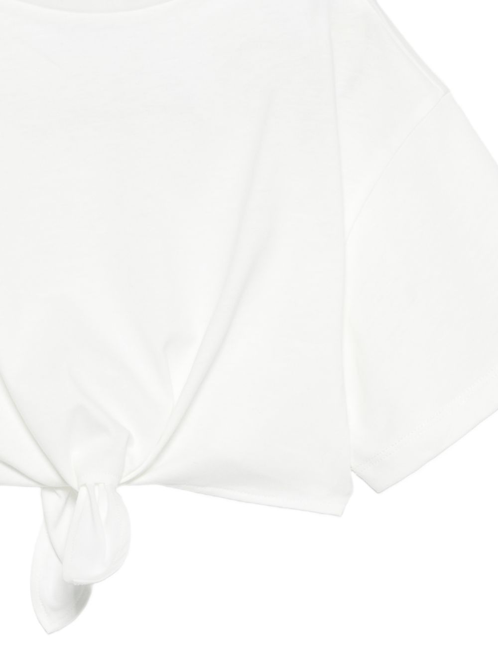 Maglietta con nodo frontale DY8A11Z3708 101 DOUDOU KIDS 
