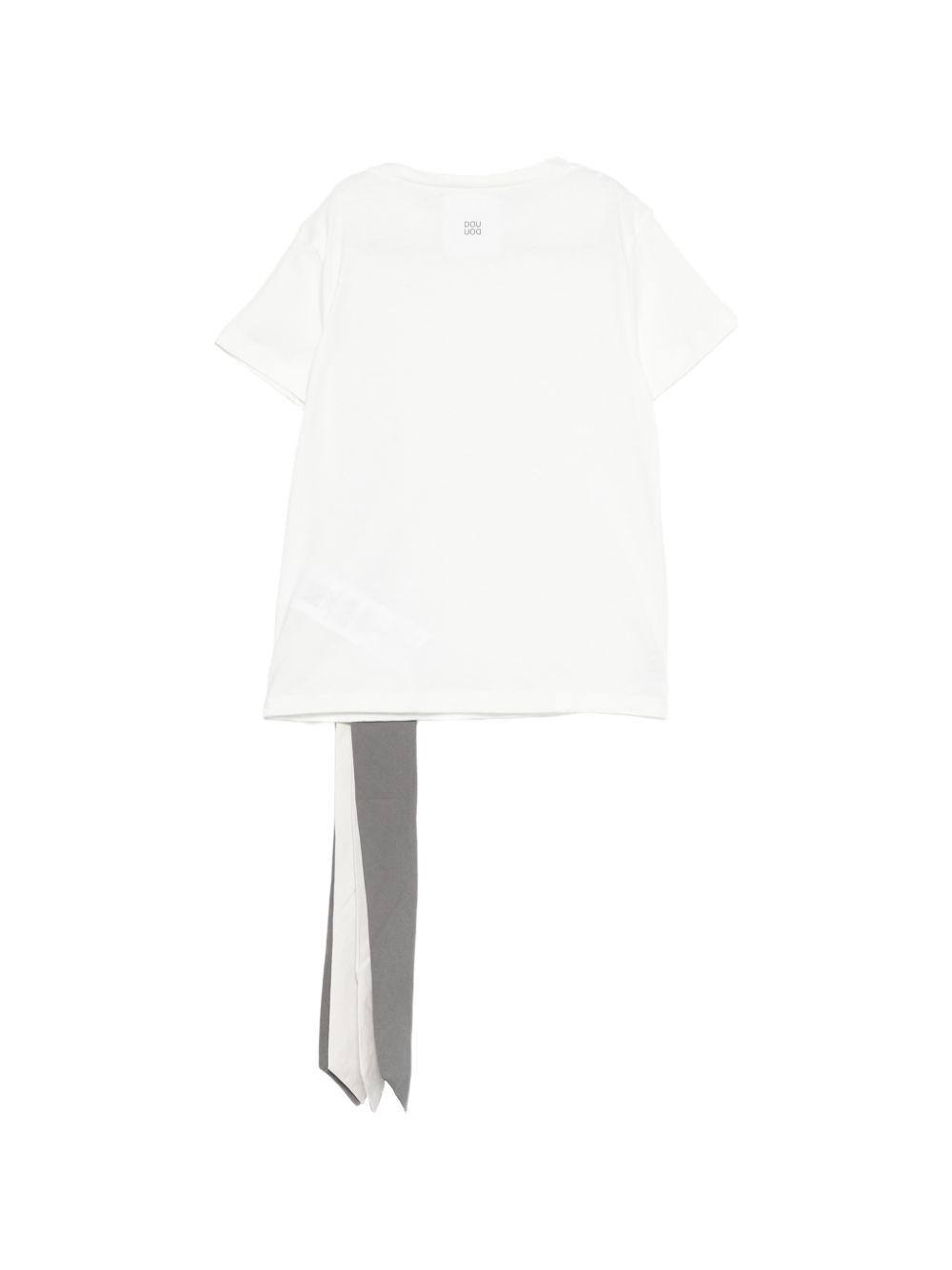 T-shirt con spacco laterale DY8A41Z3708 101 DOUDOU KIDS 