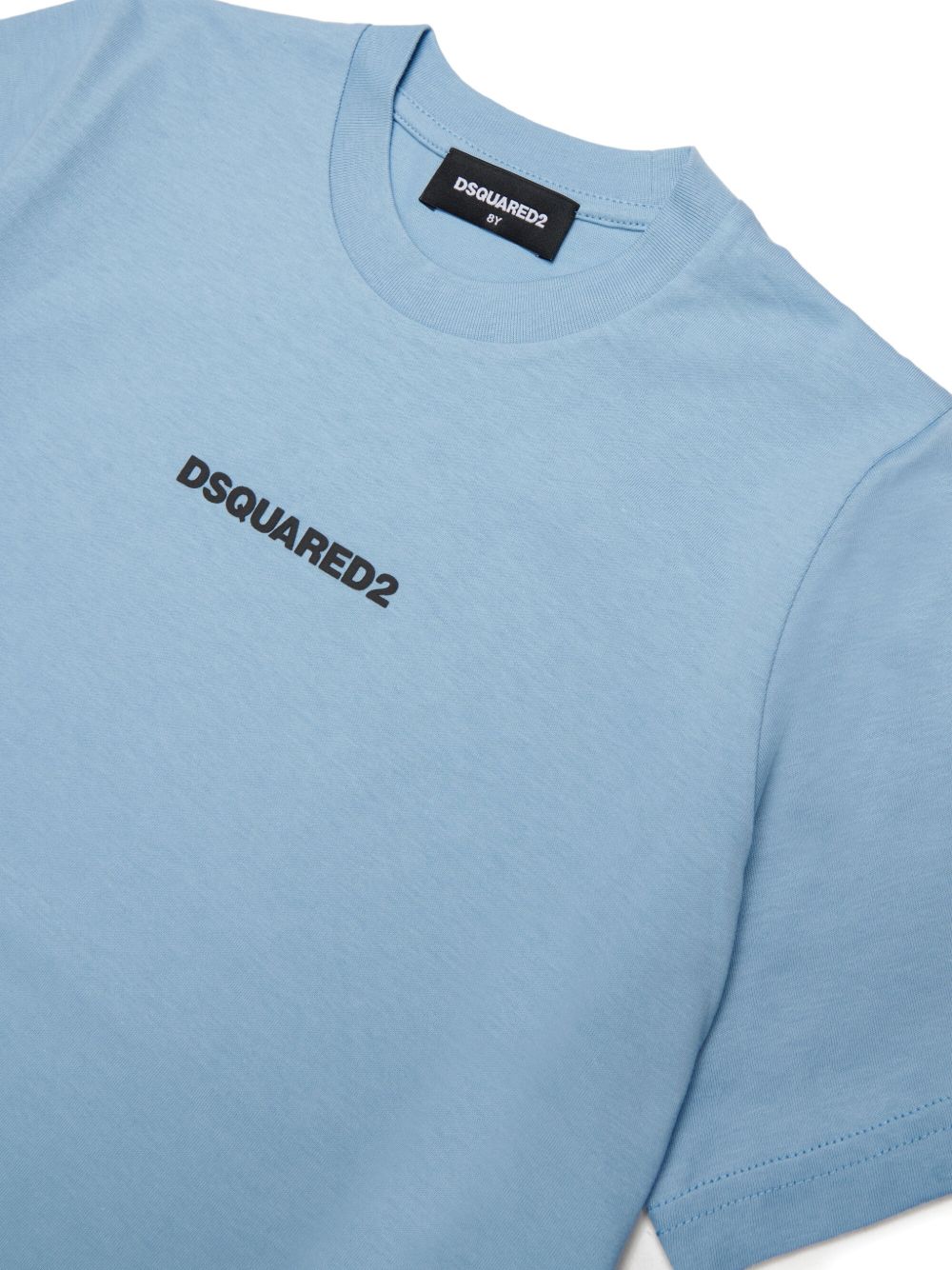 T-shirt in cotone girocollo DQ2823D004G DQ814 DSQUARED KIDS 