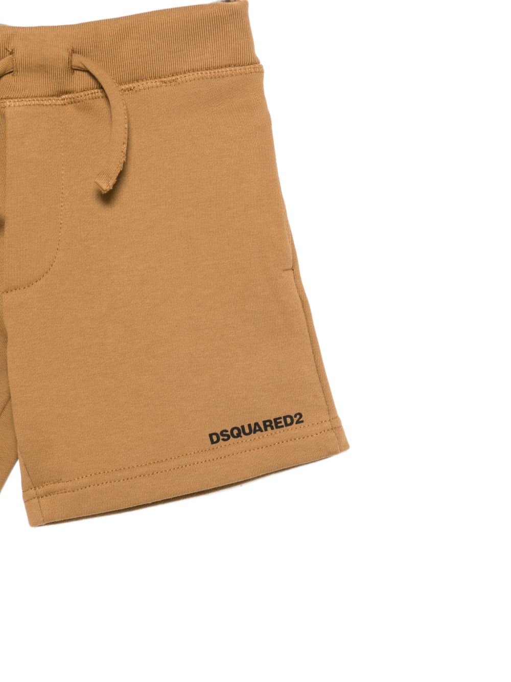 Bermuda in cotone con coulisse DQ2871D0094 DQ730 DSQUARED KIDS 