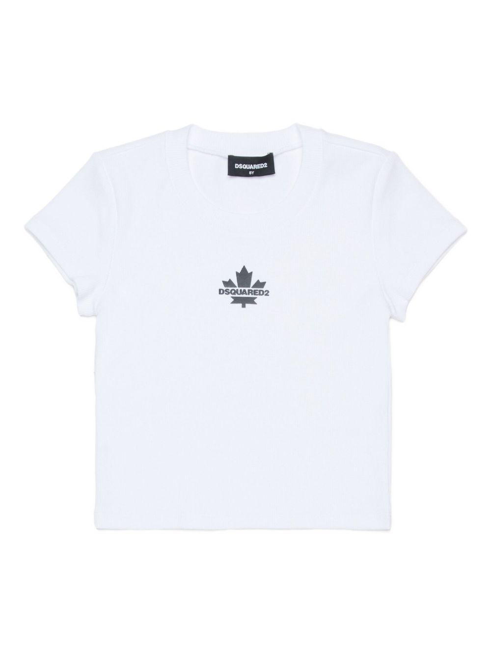 T-shirt in cotone con logo DQ3160D0AGG DQ100 DSQUARED KIDS 