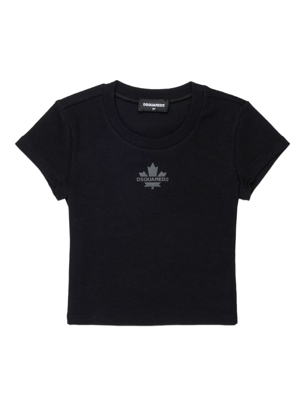 T-shirt in cotone con logo DQ3160D0AGG DQ900 DSQUARED KIDS 