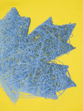 T-shirt in cotone con stampa foglia d'acero