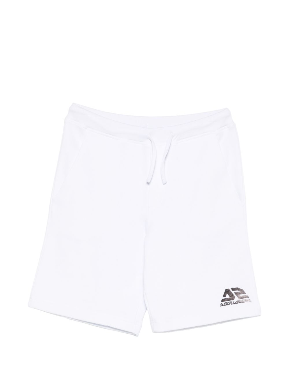 Bermuda in cotone con coulisse DQ3199D0A9U DQ100 DSQUARED KIDS 