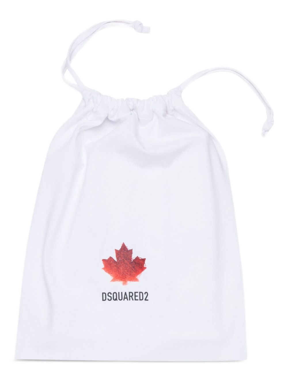 Tutina in cotone con foglia DQ3248D008J DQ100 DSQUARED KIDS 