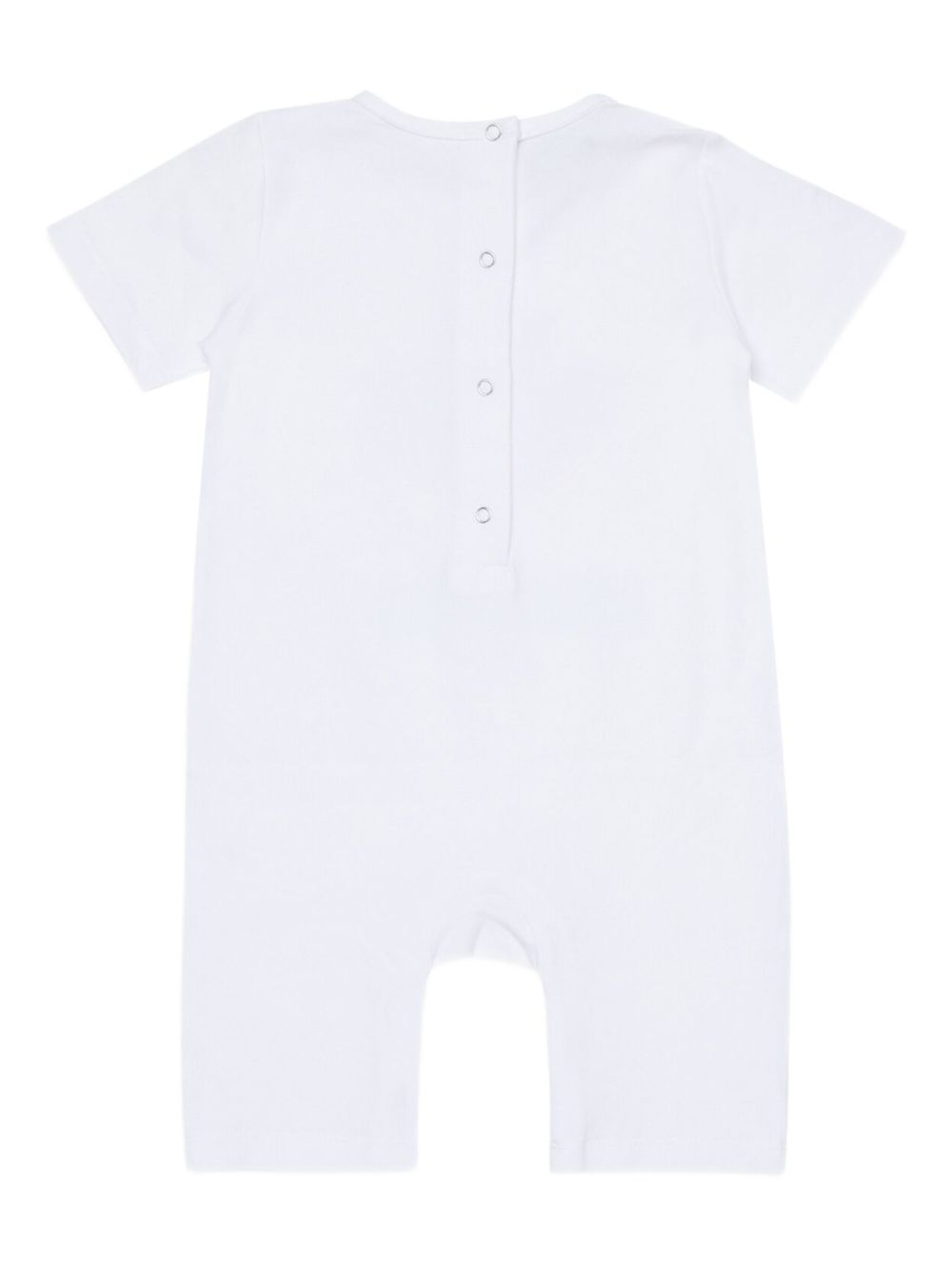 Tutina in cotone con foglia DQ3248D008J DQ100 DSQUARED KIDS 
