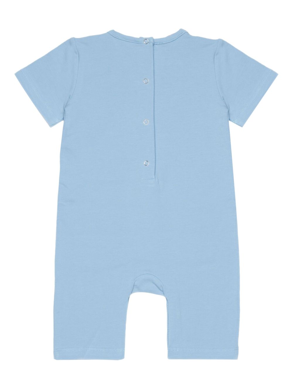 Tutina in cotone con foglia DQ3248D008J DQ814 DSQUARED KIDS 