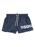 Costume boxer con stampa logo