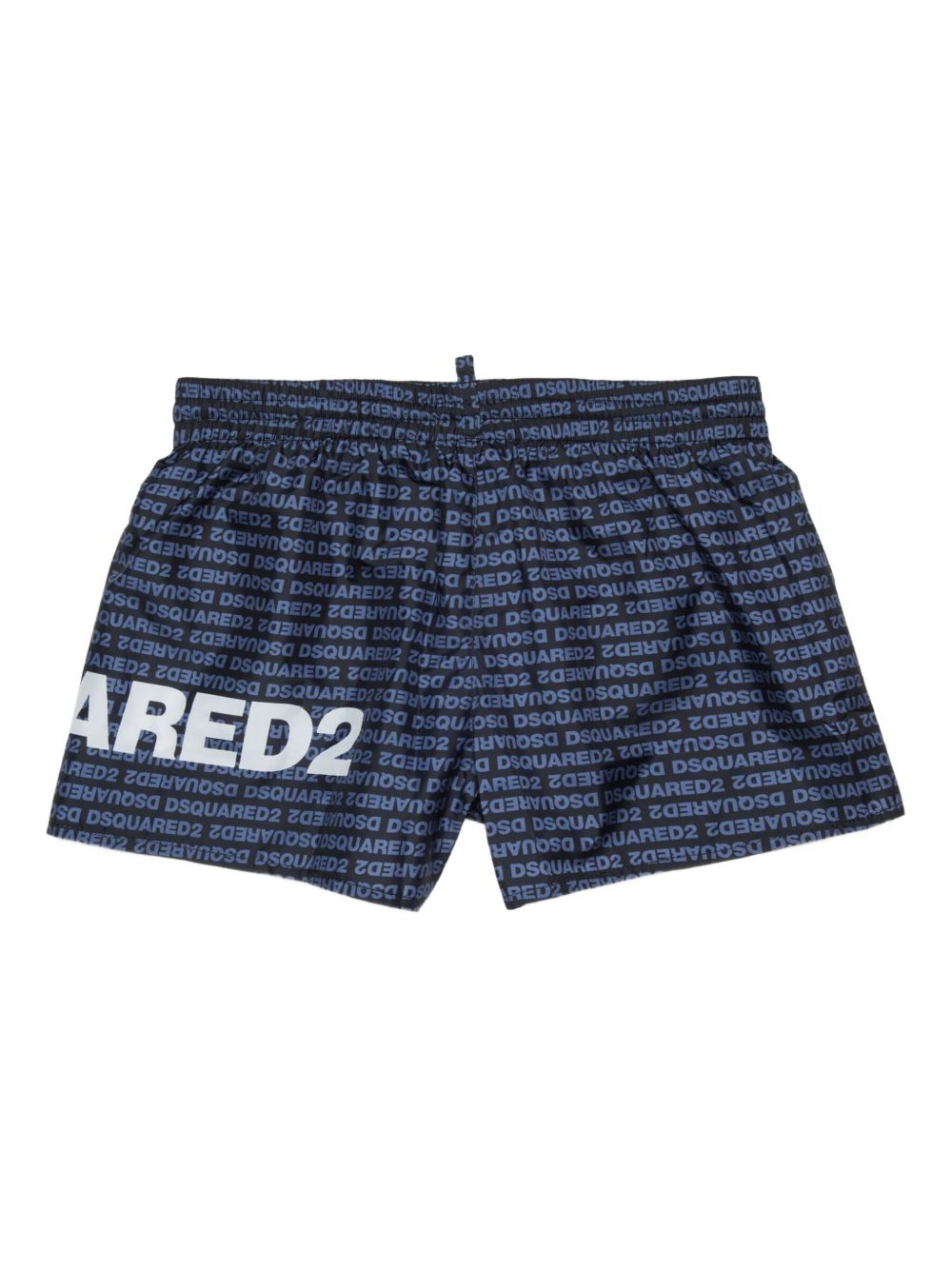 Costume boxer con stampa logo DQ3296D0AH7 DQ900 DSQUARED KIDS 