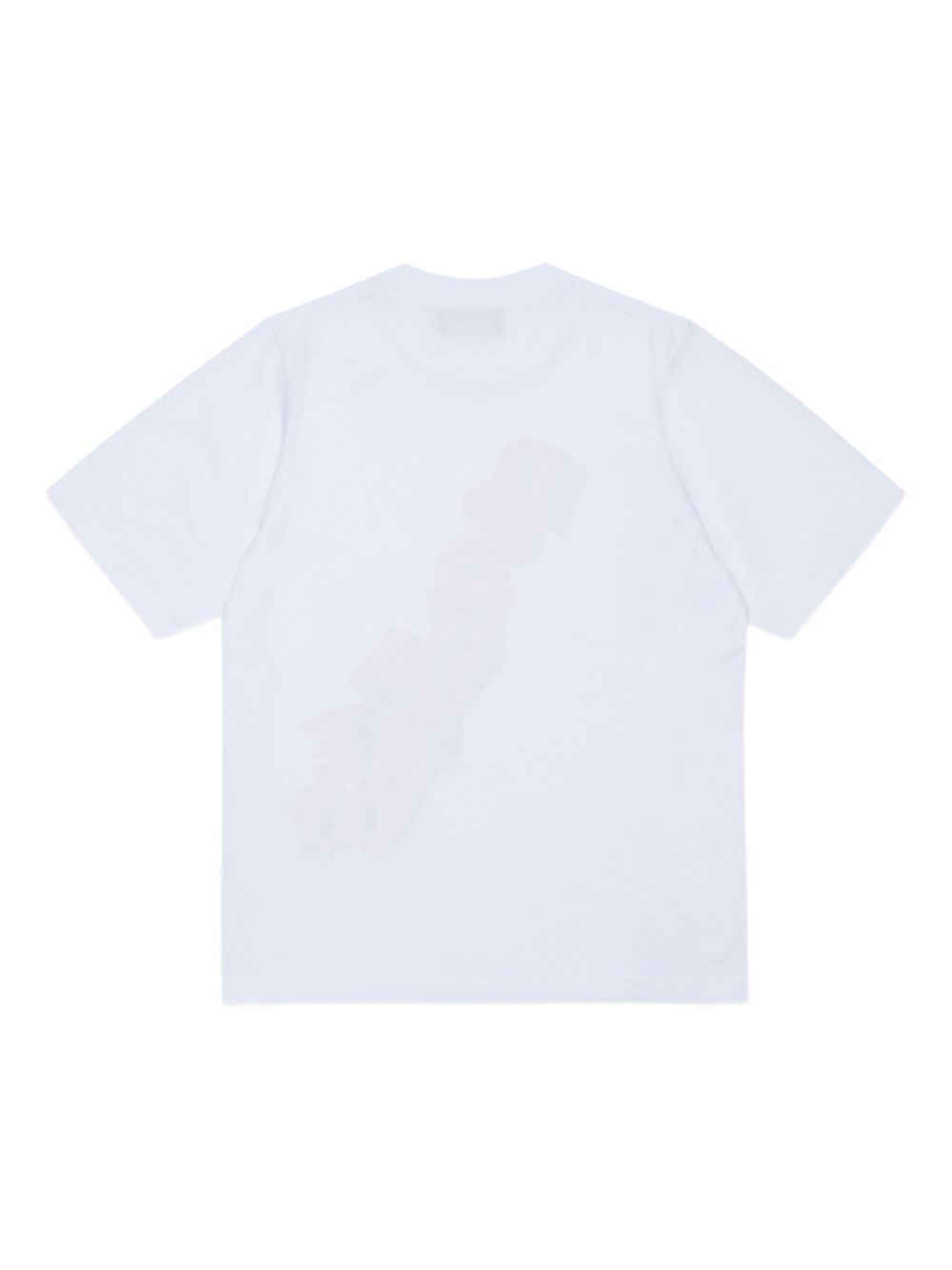 T-shirt con stampa logo diagonale DQ3302D004G DQ10N DSQUARED KIDS 
